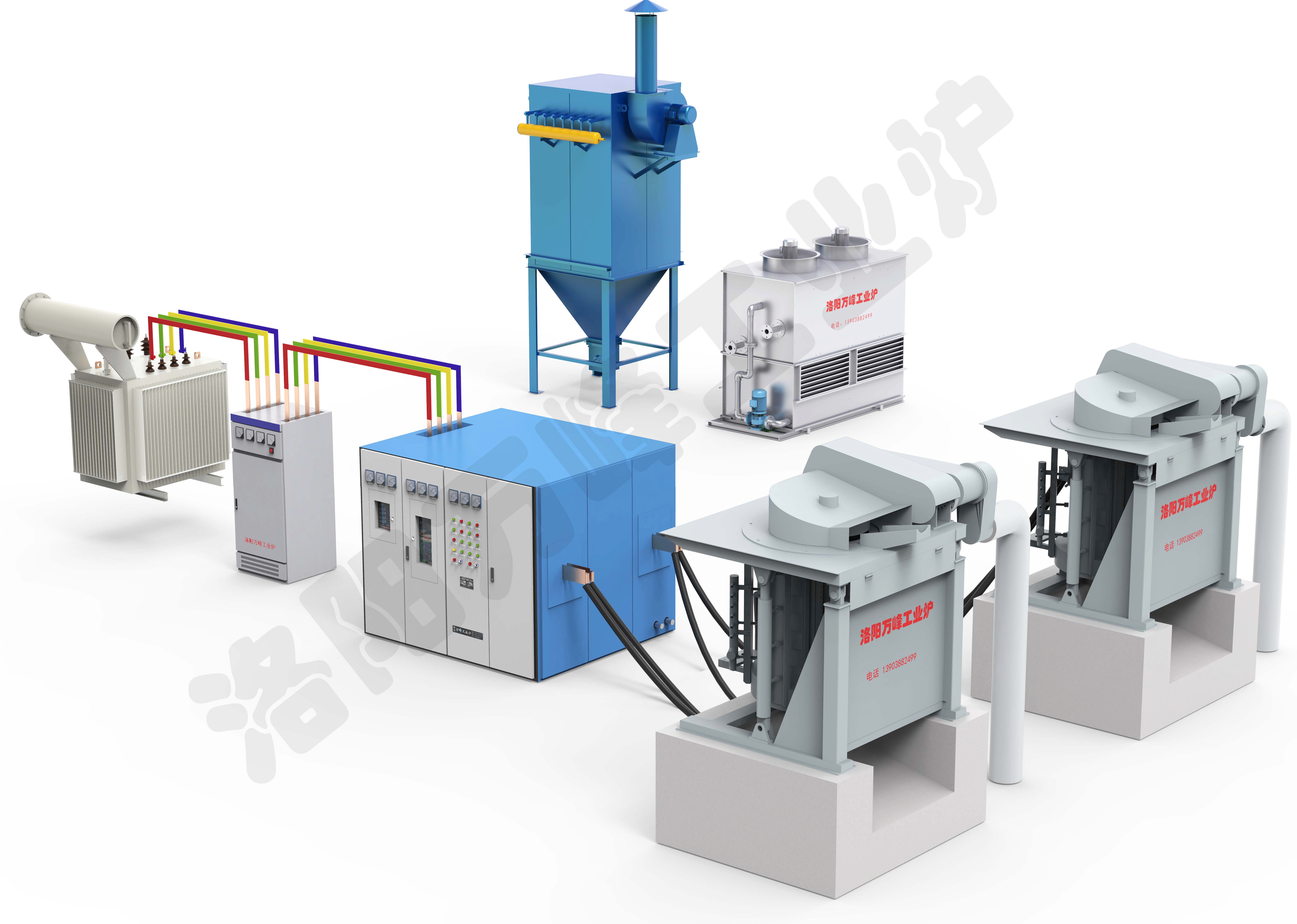 中頻爐冷卻水的溫度、壓力監(jiān)測(cè)方法